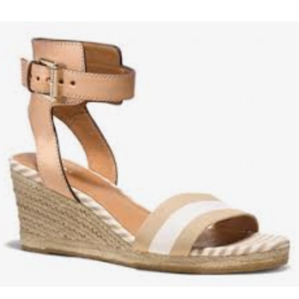 Coach Helen espadrille wedge sandals sz 6